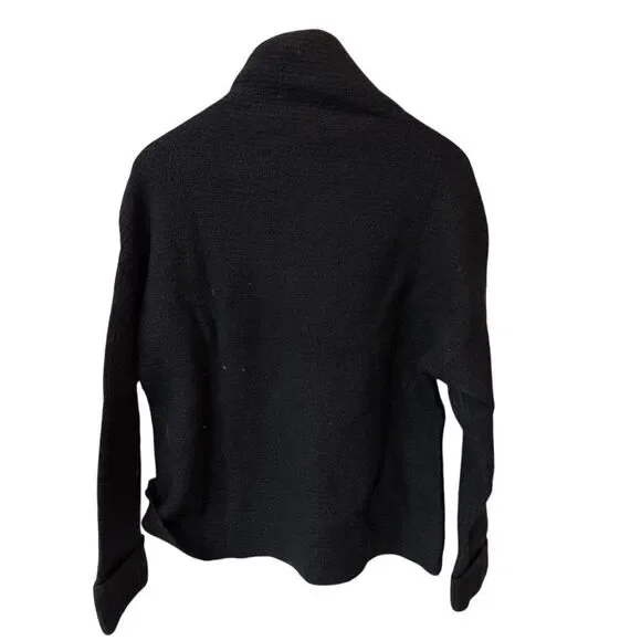 Daily Ritual Black Turtleneck Sweater Cozy Oversized Knit Pullover XL‎ - Picture 4 of 8